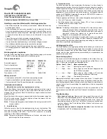 Seagate ST936701FC - Savvio 36.7 GB Hard Drive Installation Manual preview