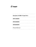 Seagate STD124000N Product Manual предпросмотр