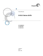 Seagate SV35.5 - Series 250 GB Hard Drive Product Manual preview