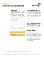 Preview for 2 page of Seagate SV35.5 Series Product Overview