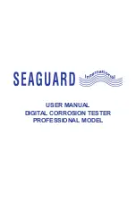 Preview for 1 page of SEAGUARD Digital Corrosion Tester PRO User Manual