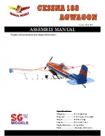 Preview for 1 page of Seagull Models CESSNA 188 AGWAGON Assembly Manual