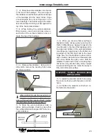 Preview for 23 page of Seagull Models CHEROKEE Instruction Manual