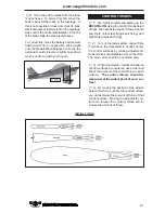 Предварительный просмотр 21 страницы Seagull Models DECATHLON ARTF Assembly Manual