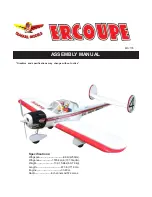 Seagull Models ERCOUPE Assembly Manual preview