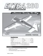 Preview for 1 page of Seagull Models Extra 260 Instruction Manual