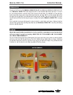 Предварительный просмотр 2 страницы Seagull Models Funfly 3D Assembly Manual