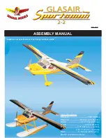 Preview for 1 page of Seagull Models GLASAIR SPORTSMAN 2-2 Assembly Manual