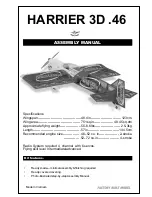 Preview for 1 page of Seagull Models HARRIER 3D .46 Assembly Manual