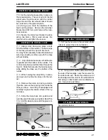 Preview for 21 page of Seagull Models Laser 200 Assembly Manual