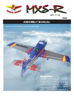 Preview for 1 page of Seagull Models MXS-R Assembly Manual