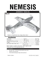 Preview for 1 page of Seagull Models Nemesis 114 Assembly Manual