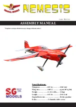 Seagull Models NEMESIS Assembly Manual preview