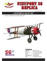 Preview for 1 page of Seagull Models NIEUPORT 28 REPLICA Assembly Manual