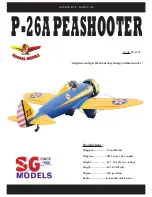 Seagull Models P-26A PEASHOOTER Assembly Manual preview