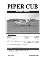 Seagull Models Piper Cub Assembly Manual preview