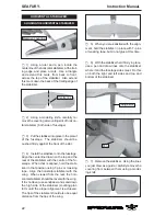 Preview for 22 page of Seagull Models SEA FURY Assembly Manual