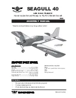 Seagull Models SEAGULL 40 Assembly Manual preview