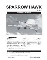 Seagull Models Sparrow Hawk SEA-93 Instruction Manual preview