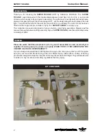 Preview for 2 page of Seagull Models SUPER TUCANO Instruction Manual