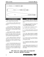 Preview for 34 page of Seagull Models SUPER TUCANO Instruction Manual