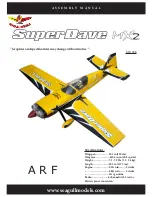 Seagull Models SuperDave MX2 Assembly Manual preview