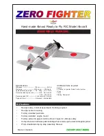 Seagull Models ZERO FIGHTER Assembly Manual preview