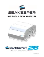 Preview for 1 page of Seakeeper 20HD Installation Manual