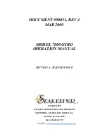 Предварительный просмотр 29 страницы Seakeeper 7000 GYRO Operation Manual