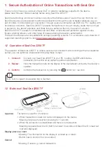 Preview for 2 page of Seal One 2200 TF User Manual