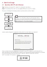 Preview for 5 page of Seal One 2200 TF User Manual