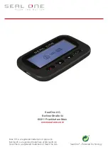 Предварительный просмотр 14 страницы Seal One 2200 User Manual