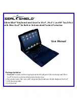 Seal Shield Silver Blue User Manual preview