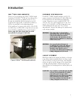 Preview for 3 page of SEAL 18XE Owner'S Operation Manual