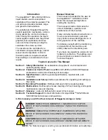 Preview for 5 page of SEAL AquaSEAL SW-2600 Owner'S Operation Manual