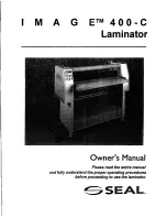 SEAL Image 400-C Owner'S Manual preview