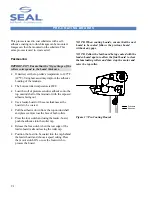 Preview for 24 page of SEAL Image 410 Owner'S Operation Manual