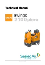 Sealed Air Diversey Care TASKI swingo 2100 micro Technical Manual preview