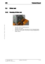 Preview for 37 page of Sealed Air Diversey Care TASKI swingo 2100 micro Technical Manual