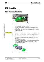 Preview for 92 page of Sealed Air Diversey Care TASKI swingo 2100 micro Technical Manual