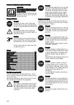 Preview for 208 page of Sealed Air Taski swingo 350B Manual