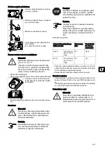 Preview for 213 page of Sealed Air Taski swingo 350B Manual