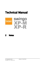 Предварительный просмотр 137 страницы Sealed Air TASKI swingo XP-M Technical Manual