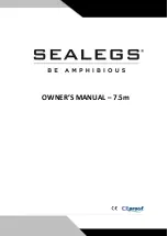 SEALEGS 7.5M HYDRASOL RIB Owner'S Manual preview