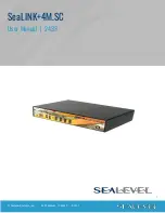 SeaLevel 2433 User Manual preview