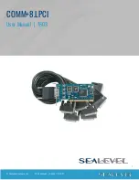 Предварительный просмотр 1 страницы SeaLevel 7803 User Manual