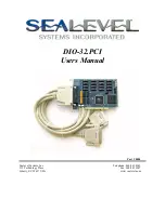 Предварительный просмотр 1 страницы SeaLevel DIO-32.PCI User Manual