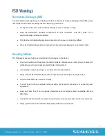 Preview for 3 page of SeaLevel Relio R9 User Manual