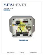 SeaLevel SeaDAC Lite User Manual preview