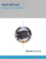 Preview for 1 page of SeaLevel Seal/O Series User Manual